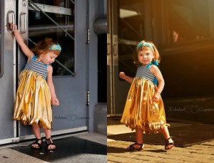 Gold Fringe Halter Dress