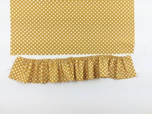 How to make ruffles and sew them on DIY Crush