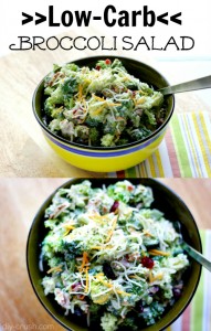 Low Carb Broccoli Salad DIY Crush