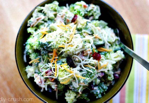 Low Carb Broccoli Salad Recipe