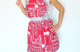 Vintage Apron Pattern. It's free too!