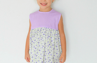 Girls Gathered Dress Pattern & Tutorial | DIY Crush