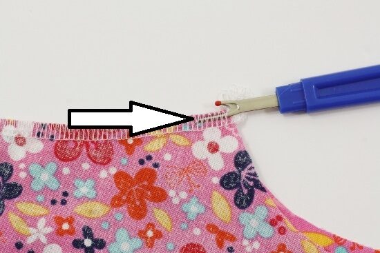 How To Take Out A Serged Seam | DIY Crush