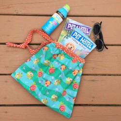 Kids Pool Tote Bag Tutorial