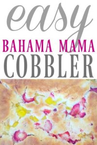 Bahama Mama Cobbler Recipe