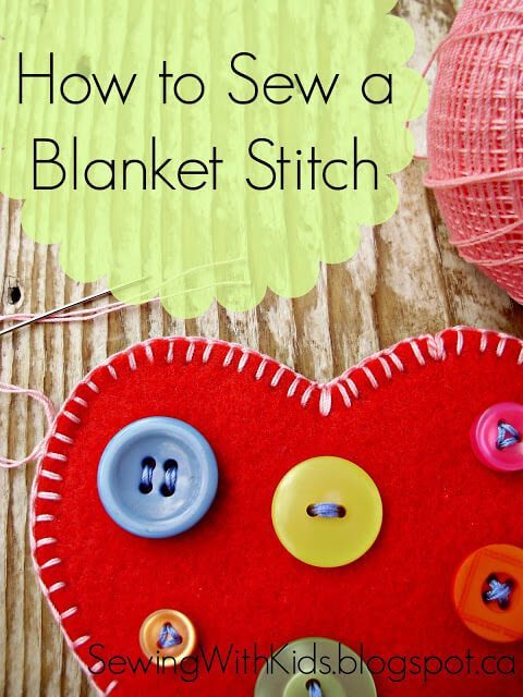 How to Sew a Blanket Stitch 