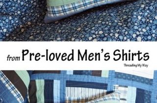 Recycled Men's Shirt Cushion Tutorial | DIY Crush