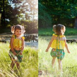 Sun Suit Pattern With Ruffle Straps