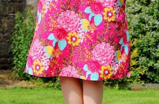 How to sew an A-line skirt with pockets