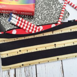 Perfect Pencil Zipper Pouch Tutorial