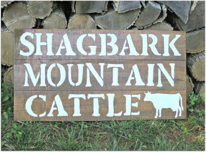 Rustic Mountain Sign DIY