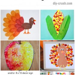 Fall Fingerprint Art Projects