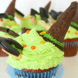 Halloween Witch Cupcake Recipe