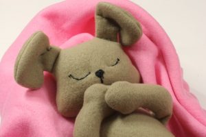 Plushie Puppy Pattern. A review of this adorable plush dog sewing pattern