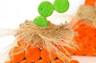 Wine Cork DIY For Fall And Halloween. Make an adorable pumpkin wine cork project with just a few supplies. Check out this fun wine cork project idea.