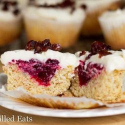 Cranberry Bliss Cupcakes