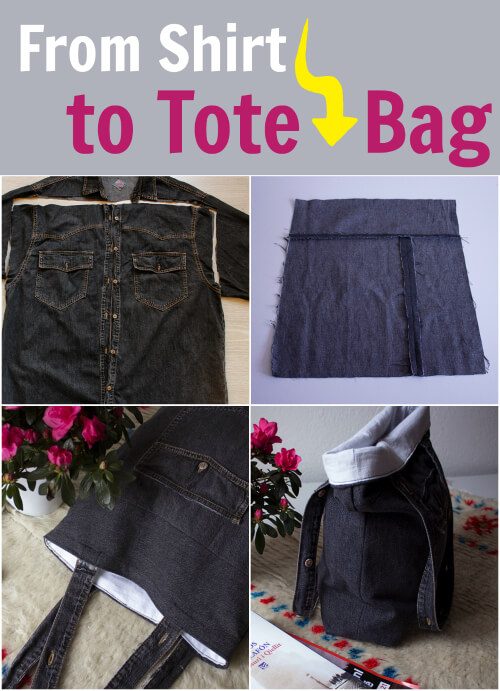 How To Upcycle Denim - Denim Tote Bag Tutorial