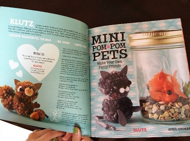 Mini Pom-Pom Pets: Make Your Own Fuzzy Friends [Book]