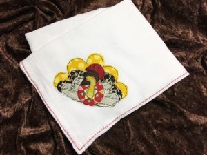 Turkey Applique Dish Towel DIY