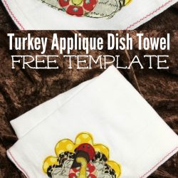 Free Turkey Applique Design