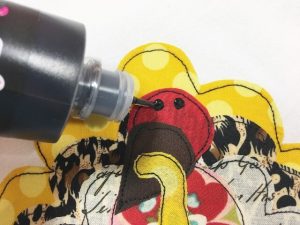 Turkey Applique Dish Towel DIY