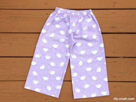 Free Pajama Pants Pattern For Older Kids - DIY Crush