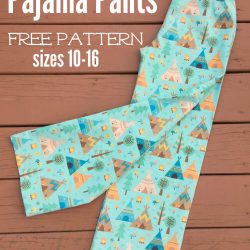 Free Pajama Pants Pattern For Older Kids