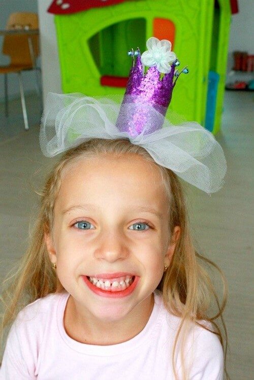 DIY Princess Crown. How to make your own kids princess crown.