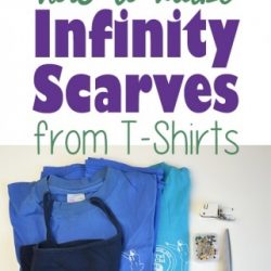 How To Make An Infinity Scarf From A T-Shirt