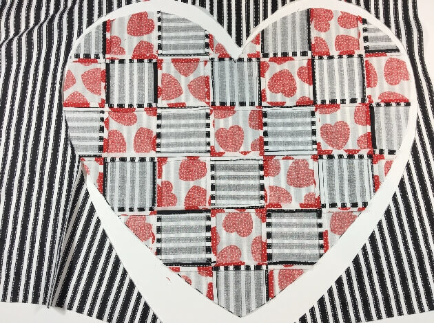 Valentine's Patchwork Pillow Pattern