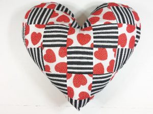 Valentine's Patchwork Pillow Pattern