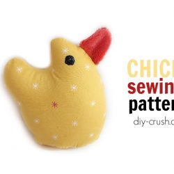 Easter Chick Sewing Pattern