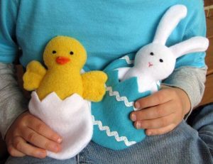 Chick and bunny patterns