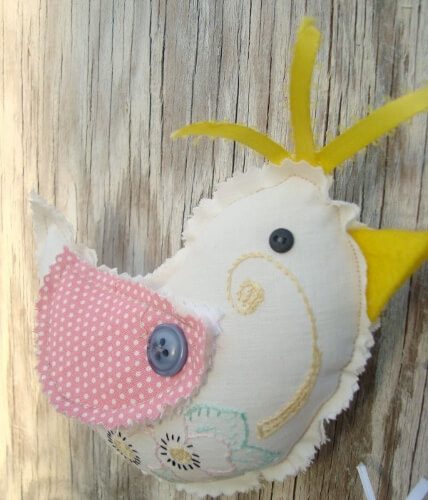 Spring chick pattern to sew