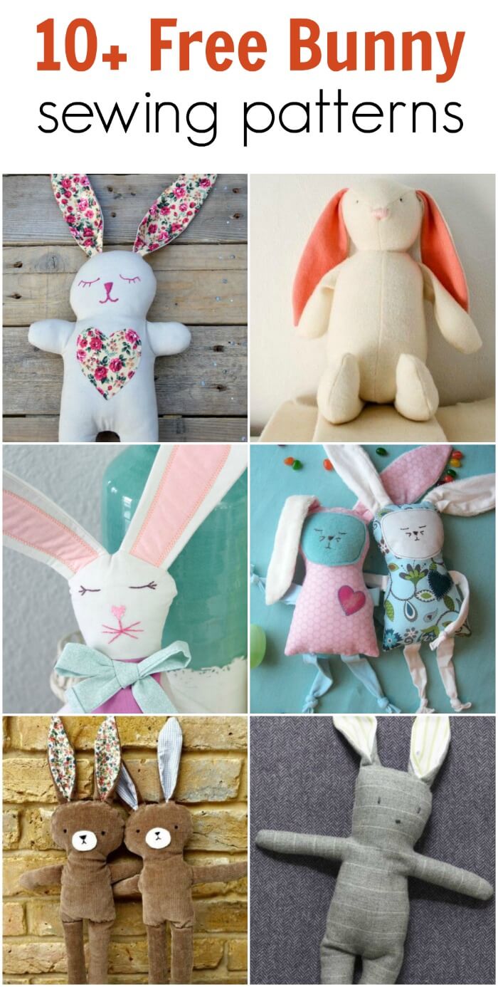 Free Easter Bunny Patterns - DIY Crush