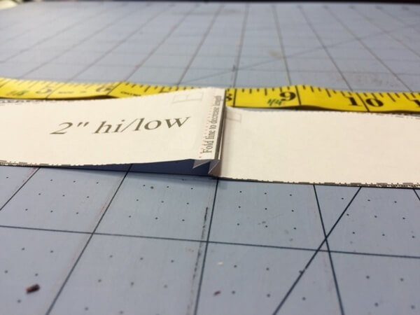 sewing a high low dress hem