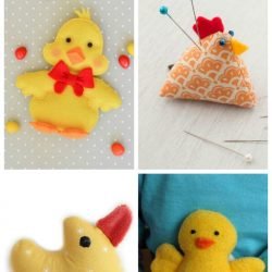 Free Easter Chick Sewing Patterns