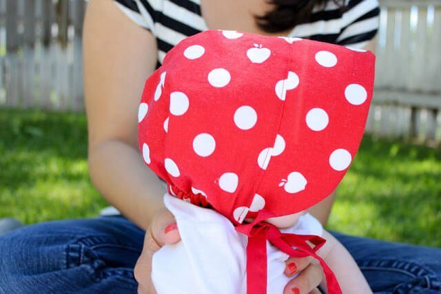 Free baby bonnet sewing patterns