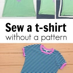 How To Sew A T-Shirt Without A Pattern