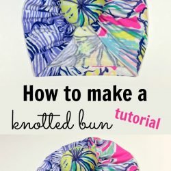 How To Make A Knotted Bun For The Turban Beanie