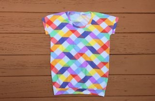 Easy t-shirt sewing pattern for girls