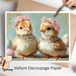Image of 2 cute little chicks, Easter inspired.