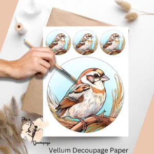 Image of sparrows.