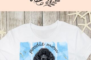 free brush stroke poodle mom PNG