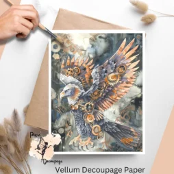 Image of a steampunk eagle.