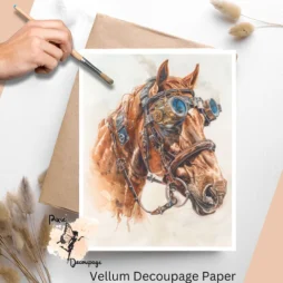 Image of a steampunk horse.