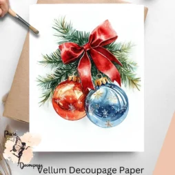 Image of Christmas ornaments.