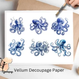 Six images of octopi.