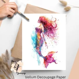 Image of a rainbow mermaid.