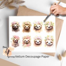 Eight images of sloth.